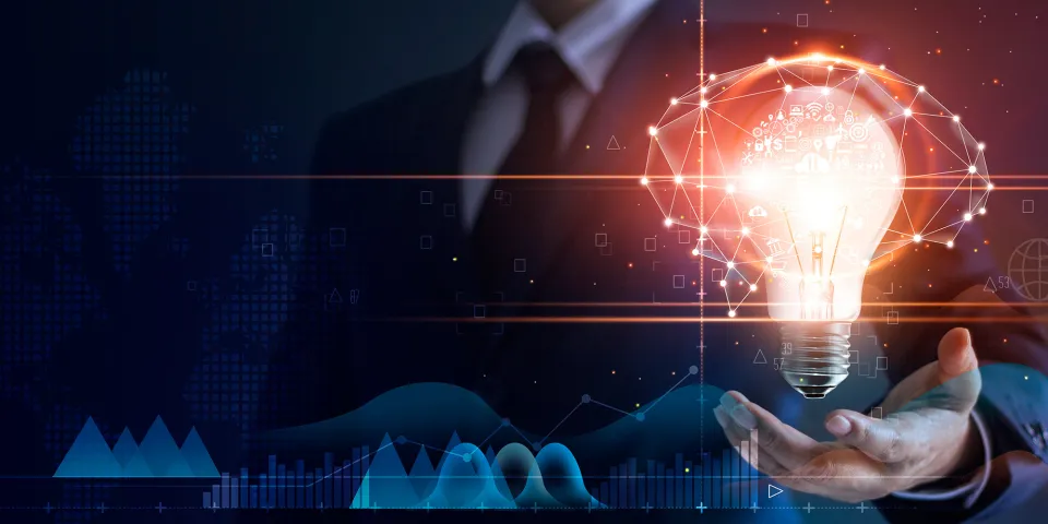 lightbulb representing ideas