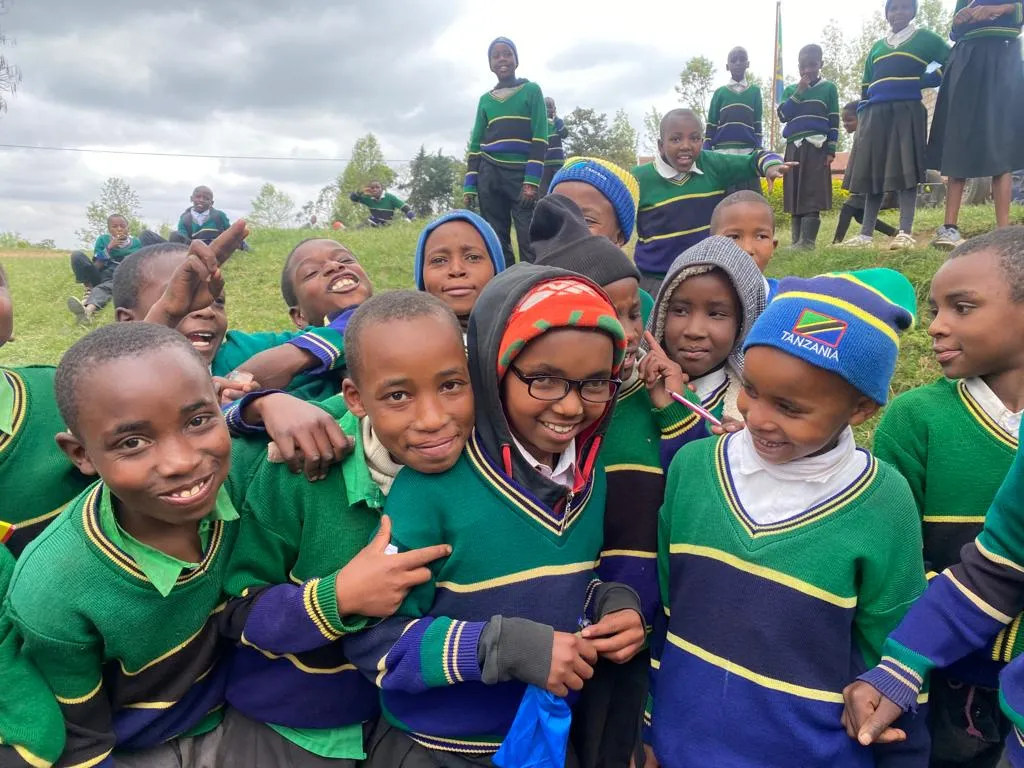 Smiling students